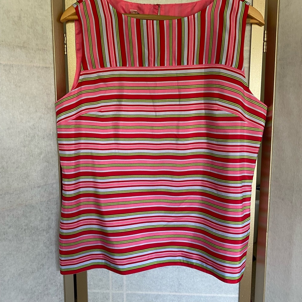 Talbots silk party top